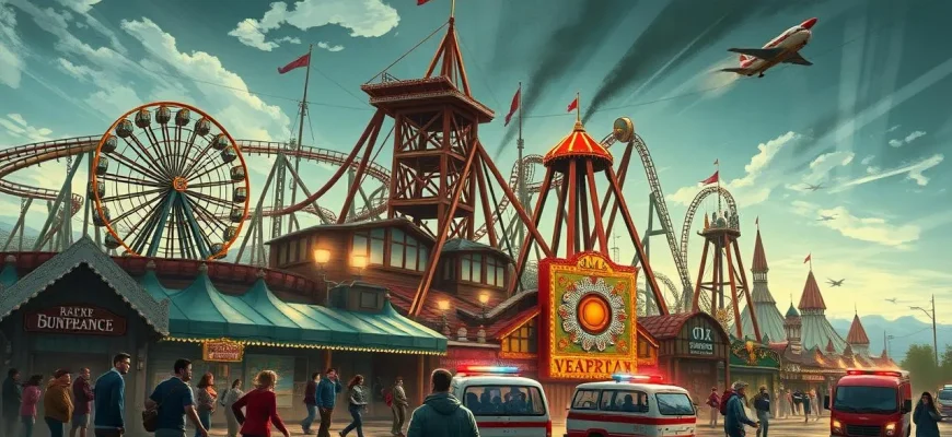 Filmy o awariach na atrakcjach - Top 10