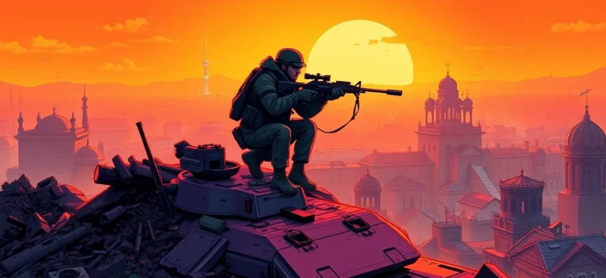 Wojenne filmy o snajperach w Czeczenii