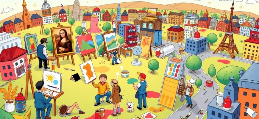 10 Komiksowych Filmów o Malarstwie