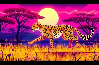 Filmy o gepardach - Podróż przez sawannę