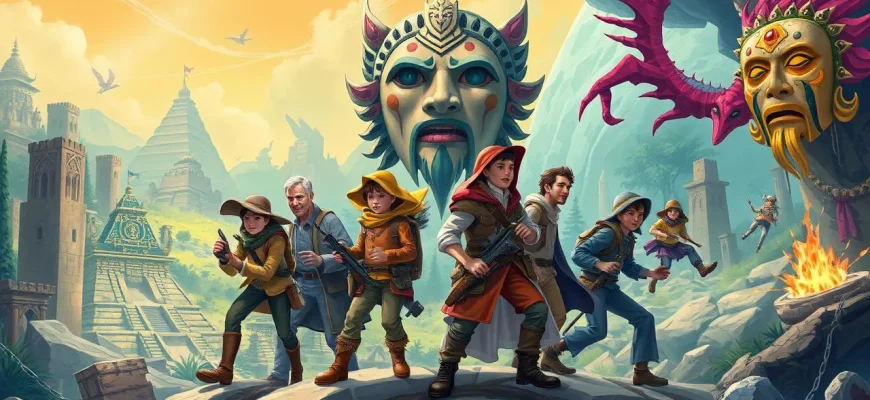 Przygody w poszukiwaniu starożytnych masek