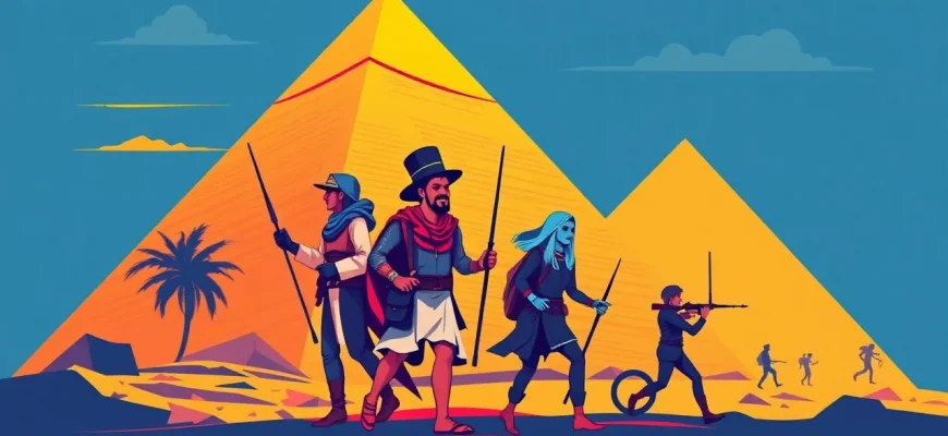 Filmy przygodowe o starożytnym Egipcie