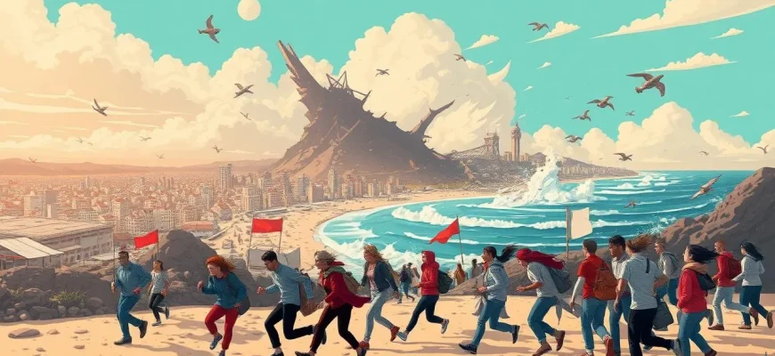 Filmy o zniszczeniach nadmorskich