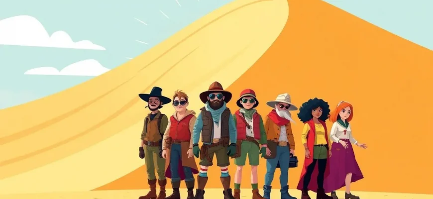 Filmy o przygodach w pustynnych wydmach