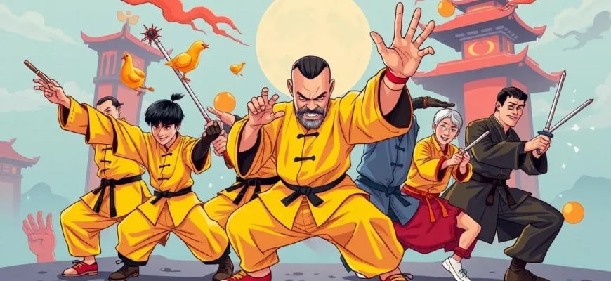 10 Najlepszych Komików Kung Fu