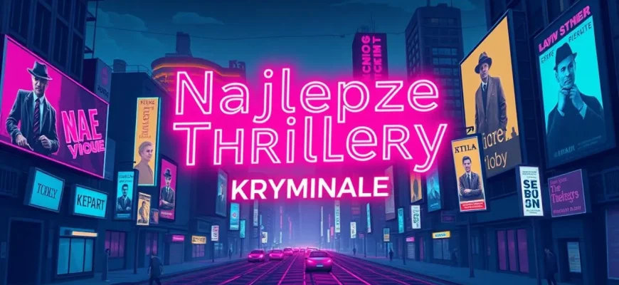 Najlepsze Thrillery Kryminalne
