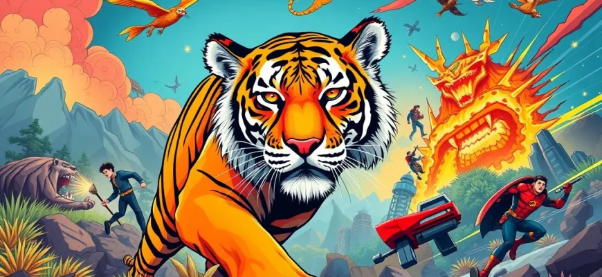 Najlepsze filmy przygodowe z tygrysami