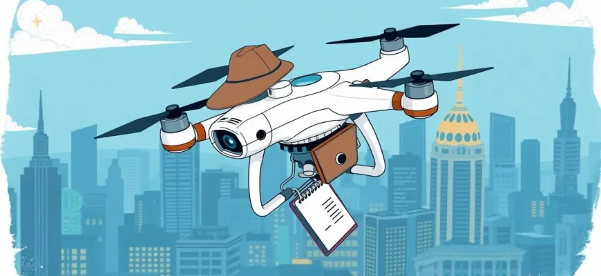 Detektywistyczne filmy o dronach