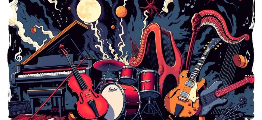 Horror Films with Musical Instruments