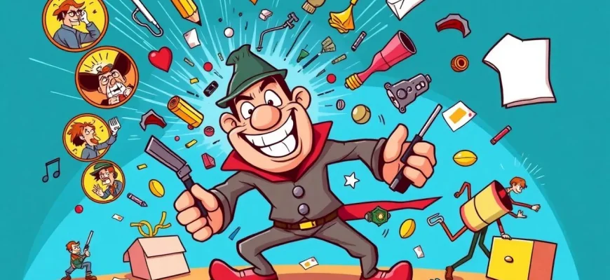 10 Komików Porywaczy: Śmiech i Przygoda