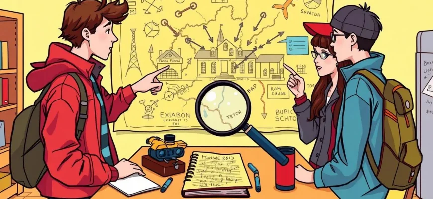 Detektywistyczne filmy o szkolnych przyjaciołach