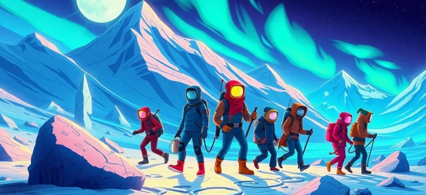 Filmy o Arktyce - Podróż przez lód i śnieg