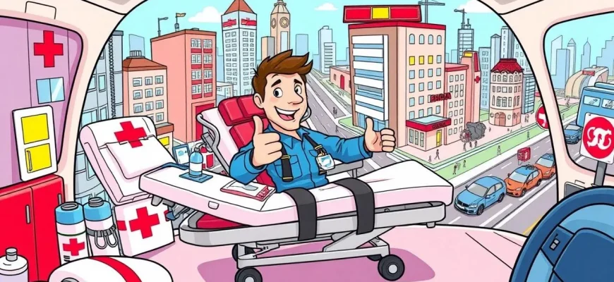 Śmieszne filmy o pracy w karetce pogotowia