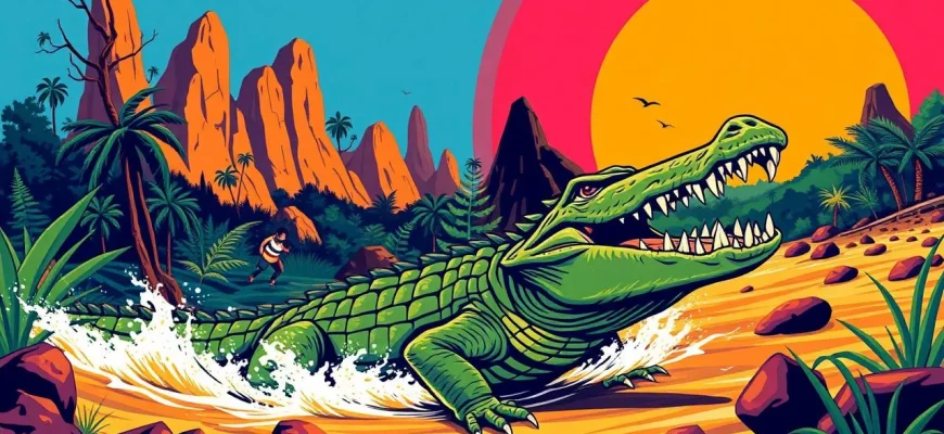 Najlepsze Filmy Przygodowe o Krokodylach