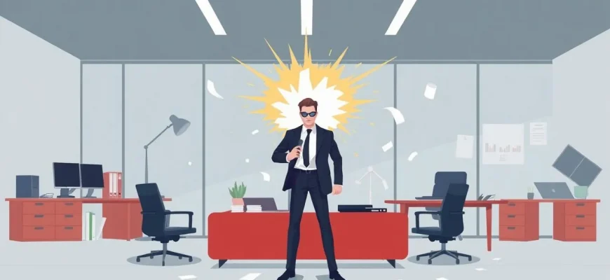 Bojowe intrygi w biurze - 10 filmów akcji