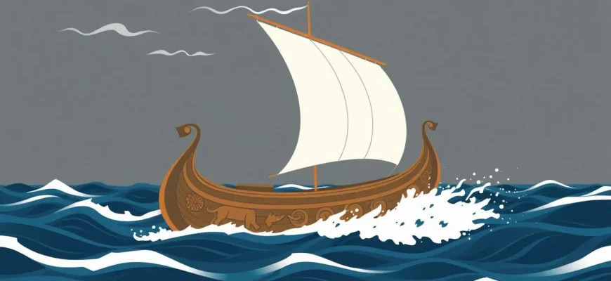 Historyczne filmy o statkach wikingów