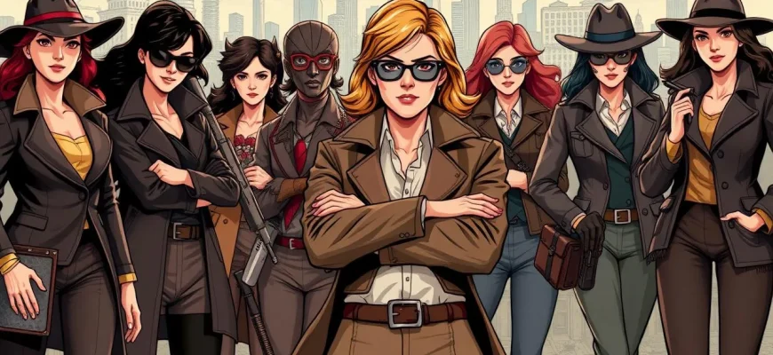 Detektywistyczne filmy o kobietach wojowniczkach