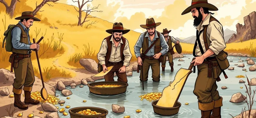 Filmy o gorączce złota - 10 najlepszych