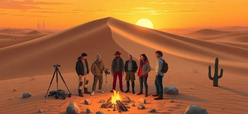 Filmy o pustyniach - Podróż przez piaski