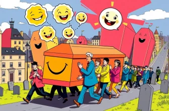 10 Komików na Pogrzebie: Śmieszne Filmy o Pogrzebach