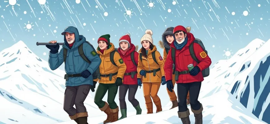 10 Filmów Przygodowych w Śnieżnych Burzach