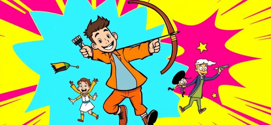 10 Komików z Łukiem: Śmiech i Strzały