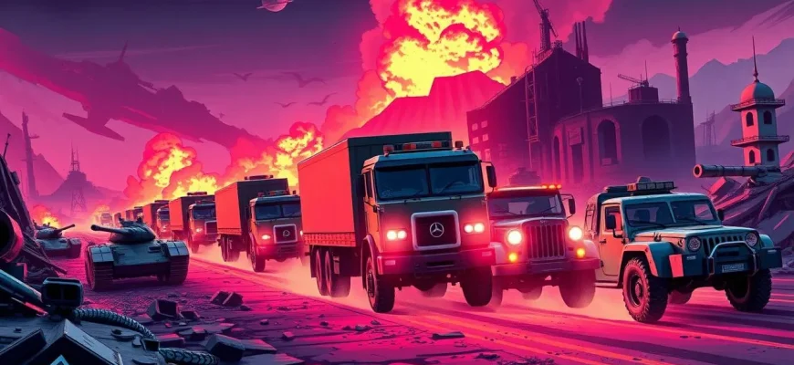 Wojenne filmy o kolumnach transportowych