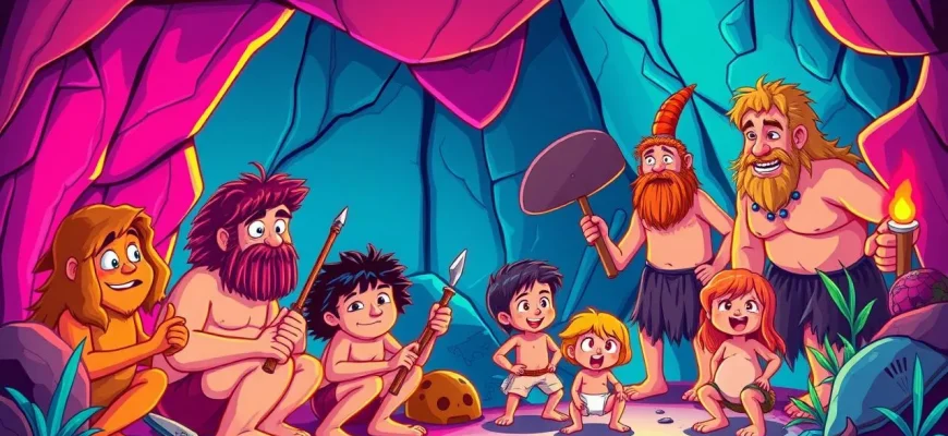 Rodzinne Filmy o Ludziach Jaskiniowych
