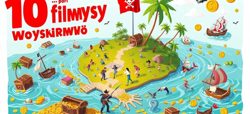 10 Filmów Przygodowych o Wyspach Skarbów