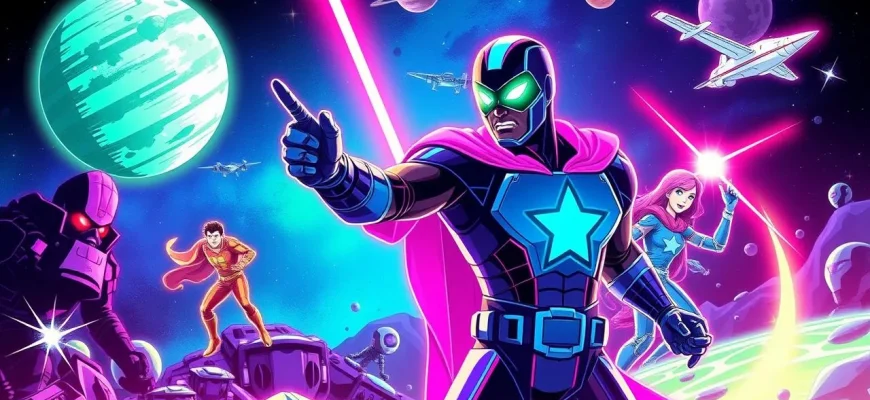 Podróż przez kosmos z superbohaterami