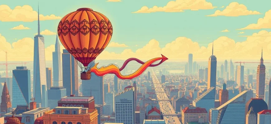 10 Filmów o Przygodach na Balonach