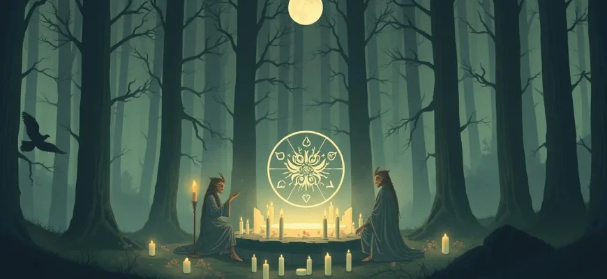 Mistyczne filmy o rytuałach druidów