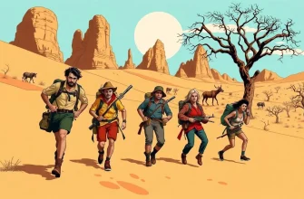 Filmy przygodowe w Kalahari - Podróż przez piaski