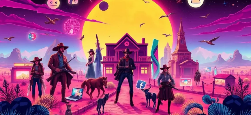 Wirtualne Prerie: 10 Westernów o Social Media