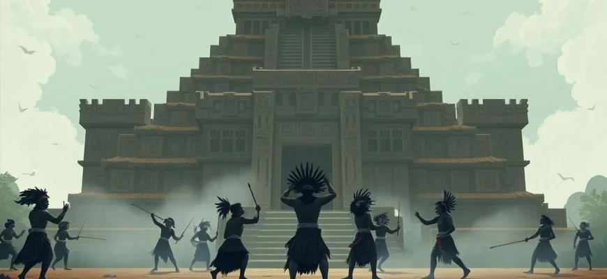 Mityczne filmy o obrzędach Azteków