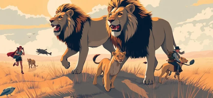 Najlepsze filmy o przygodach wśród lwów