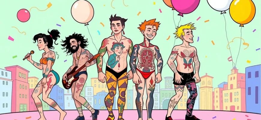 10 Komików i ich przygody z bodi-art