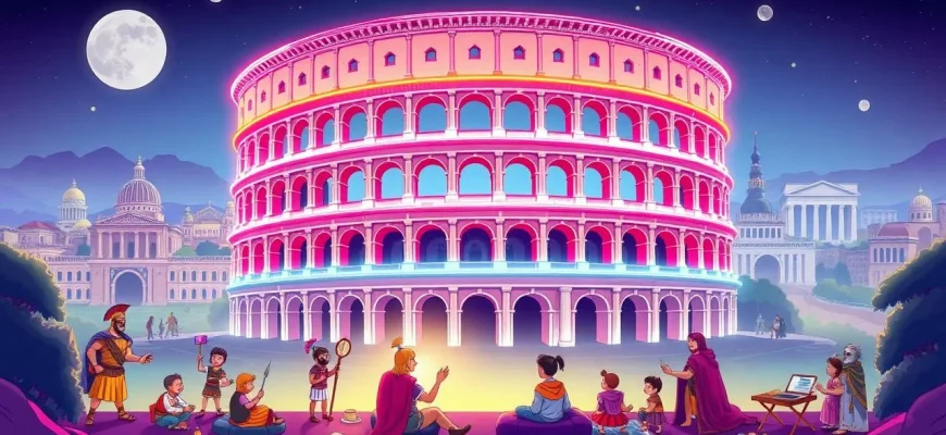 Rodzinne Filmy o Rzymie i Imperium Rzymskim