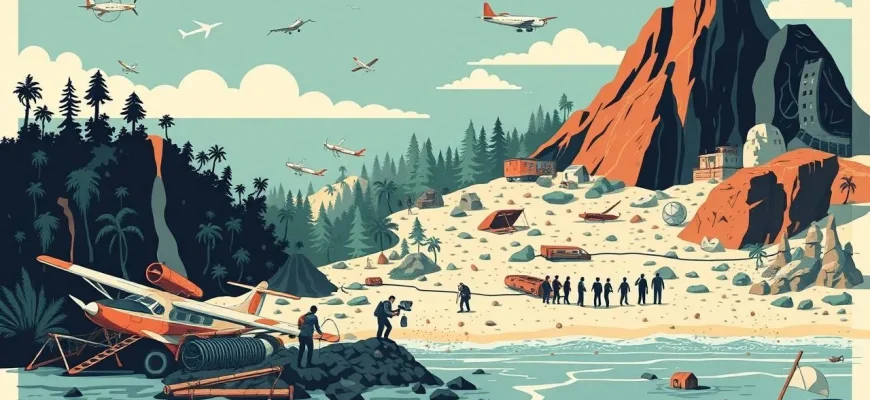 10 Filmów Akcji na Bezludnej Wyspie