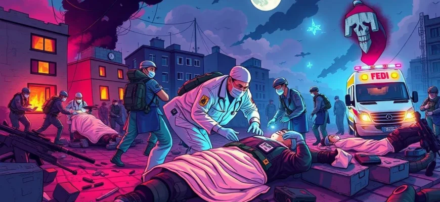 Filmy o wojnie: ratowanie rannych