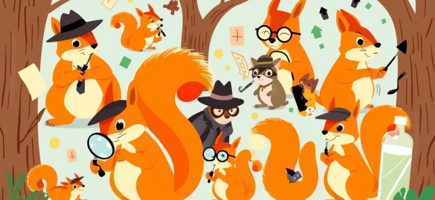 Detektywistyczne filmy o wiewiórkach