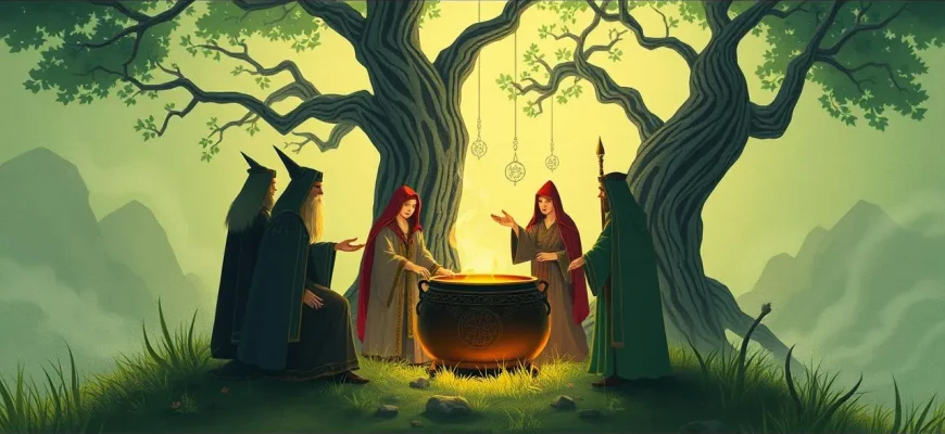 Mityczne filmy o magii druidów