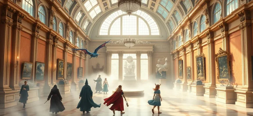 Filmy fantasy o galeriach sztuki