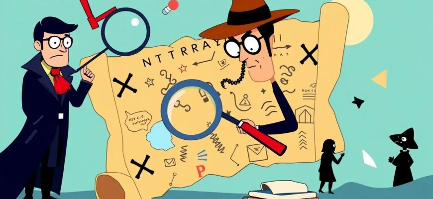 10 Filmów Detektywistycznych o Mapie Skarbów