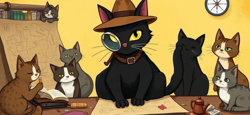 Detektywistyczne filmy z kotami i kotami