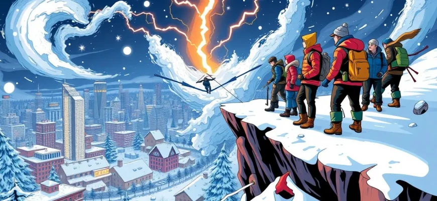 Najlepsze Filmy Przygód w Śnieżnych Burzach