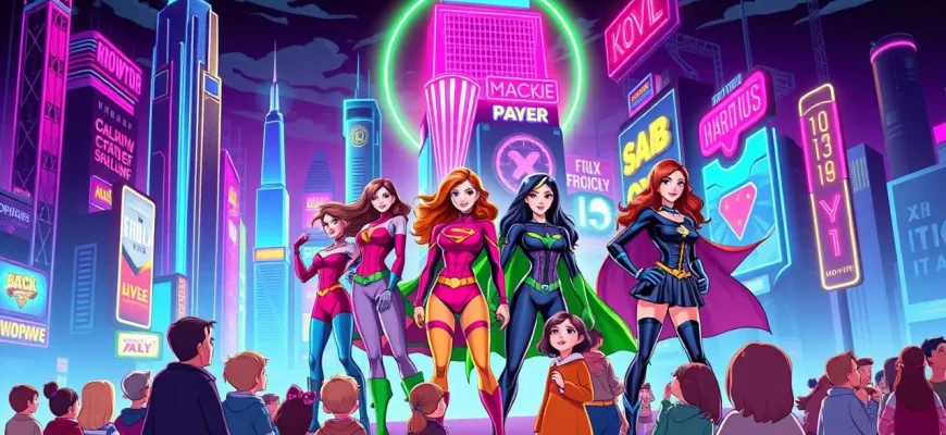 Filmy rodzinne o superbohaterkach