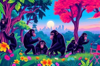 Filmy o szympansach - Podróż do świata małp