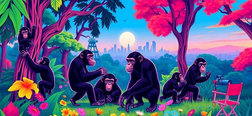 Filmy o szympansach - Podróż do świata małp