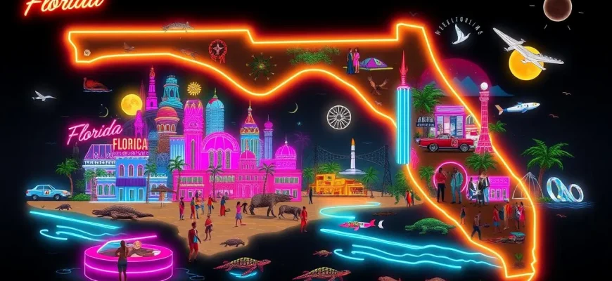 Filmy o Florydzie: Podróż przez Słońce i Tajemnice